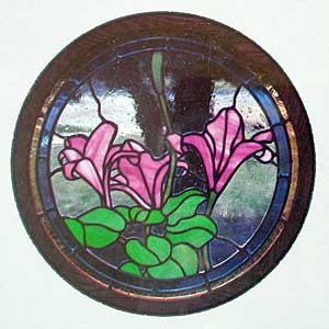 CKE-53 Circle Floral (Stained Glass Full Patterns)