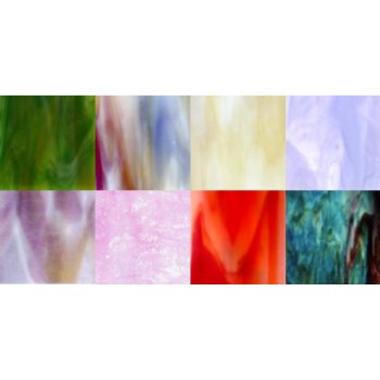 STAINED- GLASS- VARIETY- PACK 9- 8INX8IN