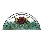 CKE-133 Victoris's Rose (Stained Glass Full Size Patterns)
