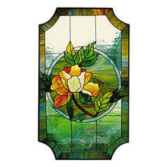 CKE-155 Stately Floral (Stained Glass Full Size Patterns)