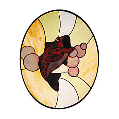 CKE-28 Fish Jumping (Stained Glass Full Size Patterns)