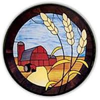 CKE-33 Farm Scene (Stained Glass Full Size Patterns)