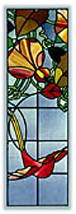 CKE-64 Love Birds (Stained Glass Full Size Patterns) 