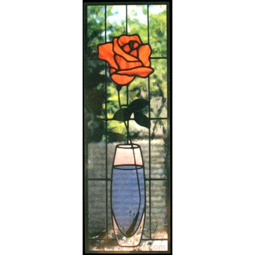 CKE-69 Rosebud Vase (Stained Glass Full Size Patterns)