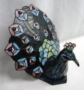 dale-tiffany-stained-glass-peacock-figure-accent-electric-table-lamp-home-decor